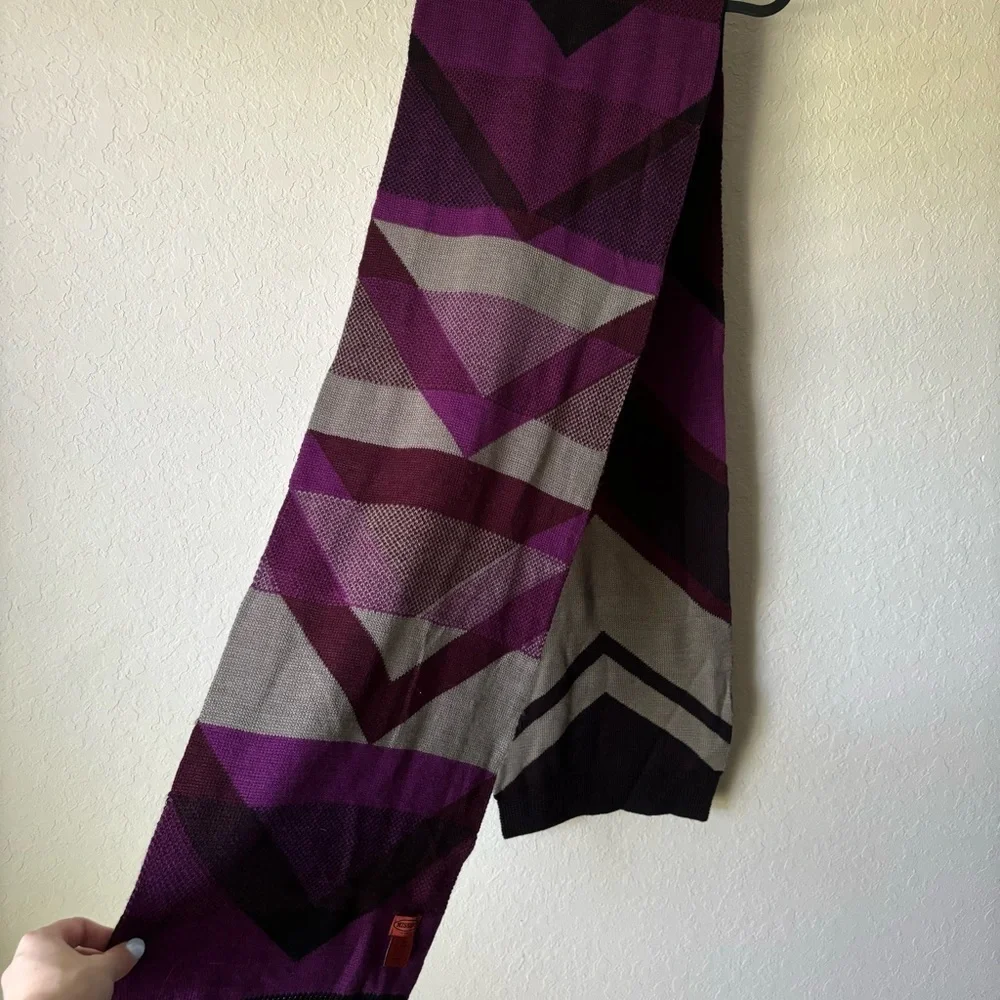 Missoni For Target | Women's Wool Blend Rectangle Scarf Purple Gray